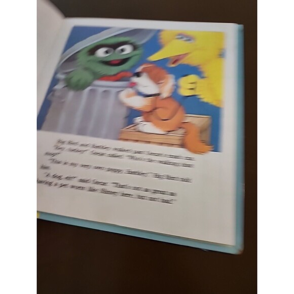 80s Vintage 1986 A Bird's Best Friend Sesame Street A Growing-Up Book Children's - Picture 4 of 7